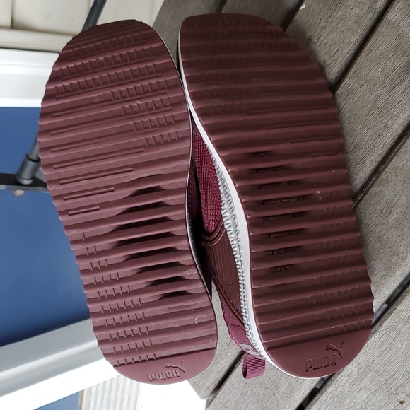 Puma Pacer Next Cage 368066 02 T Foam Women's Maroon Sneakers - Size 5.5 - Picture 9 of 10